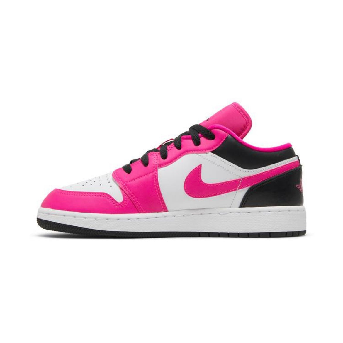 Pink and black store air jordan 1