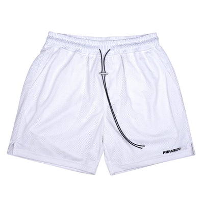 Privacy Clo Mesh Shorts ‘White’ - Limited AU
