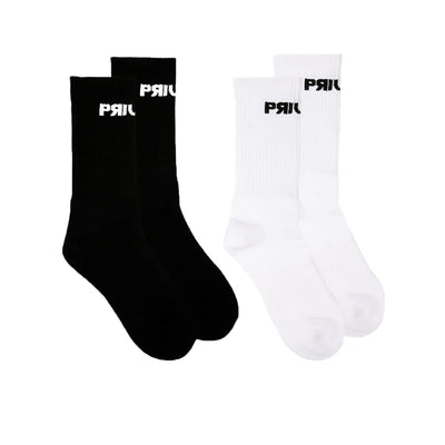 Privacy Clo 2 Pack Crew Socks - Limited AU