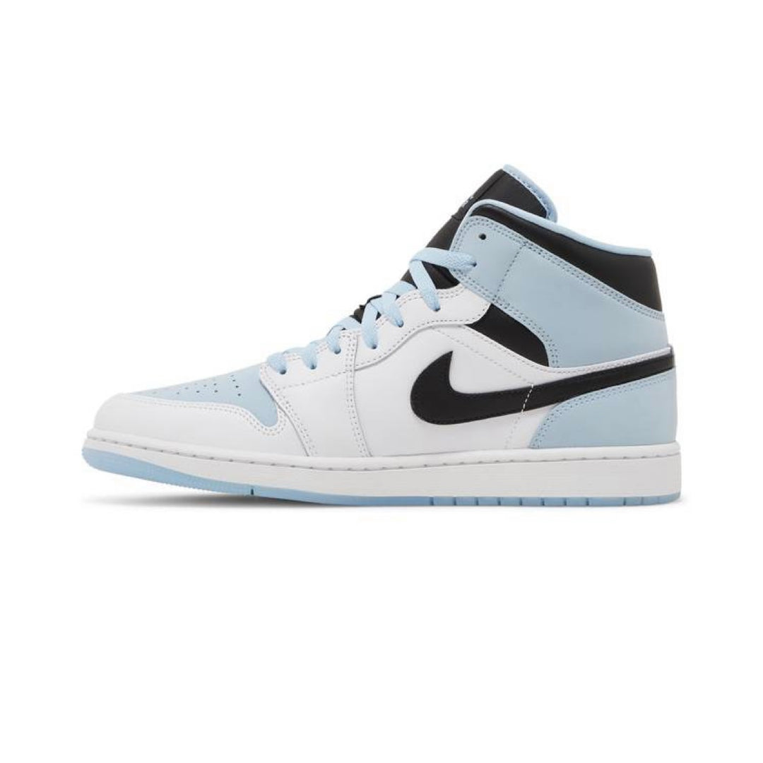 Air jordan 1 light blue and white best sale